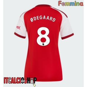 Arsenal Martin Odegaard #8 Prima Maglia Femmina 2026-27 Manica Corta
